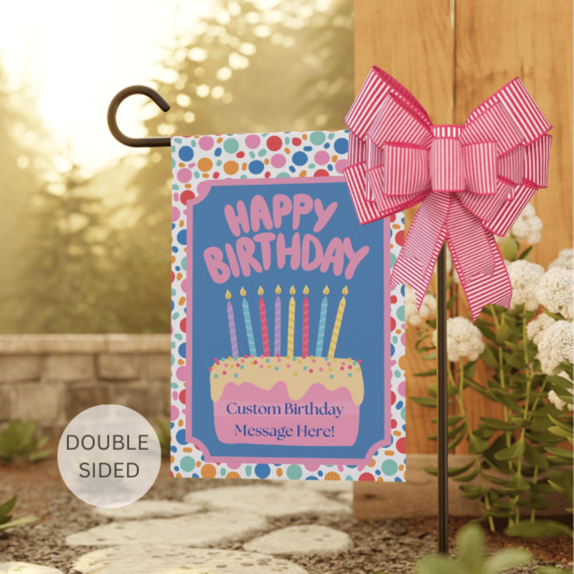 19.7 X 11.8 Inches Happy Birthday Sign Banner, Colorful Hanging Door Wall Banner Hanger Decorations, Photo Booth Backdrop For Kids Girls Boys Bday Party Supplies, Baby Shower, Indoor Outdoor Decor