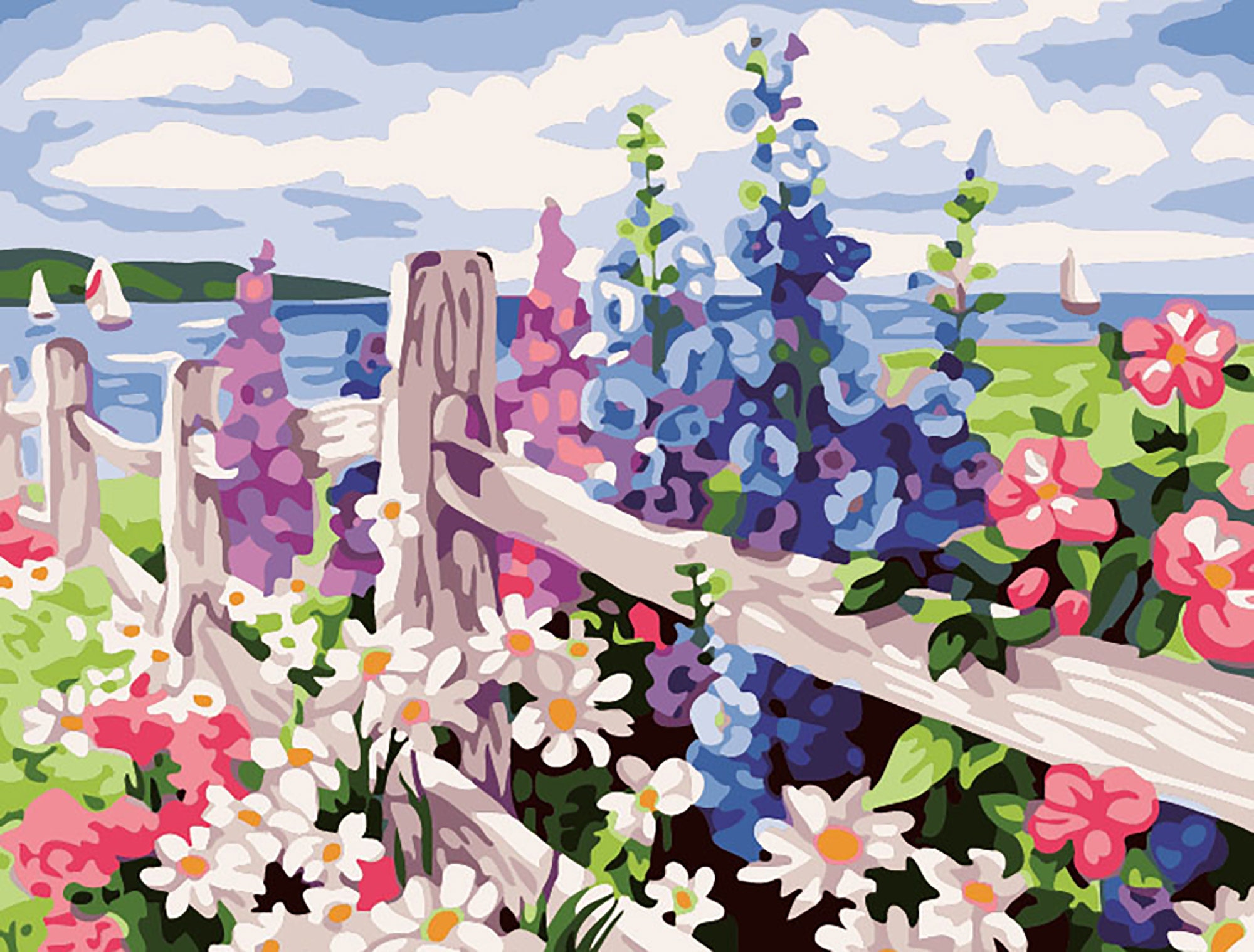 Joue Paint by Numbers Kit for Adults DIY Acrylic Painting Set Etsy