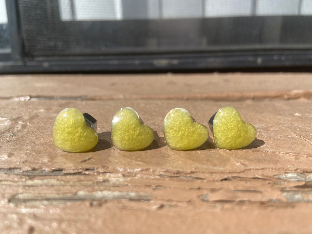 BANANA Heart Valve Stem Caps Etsy