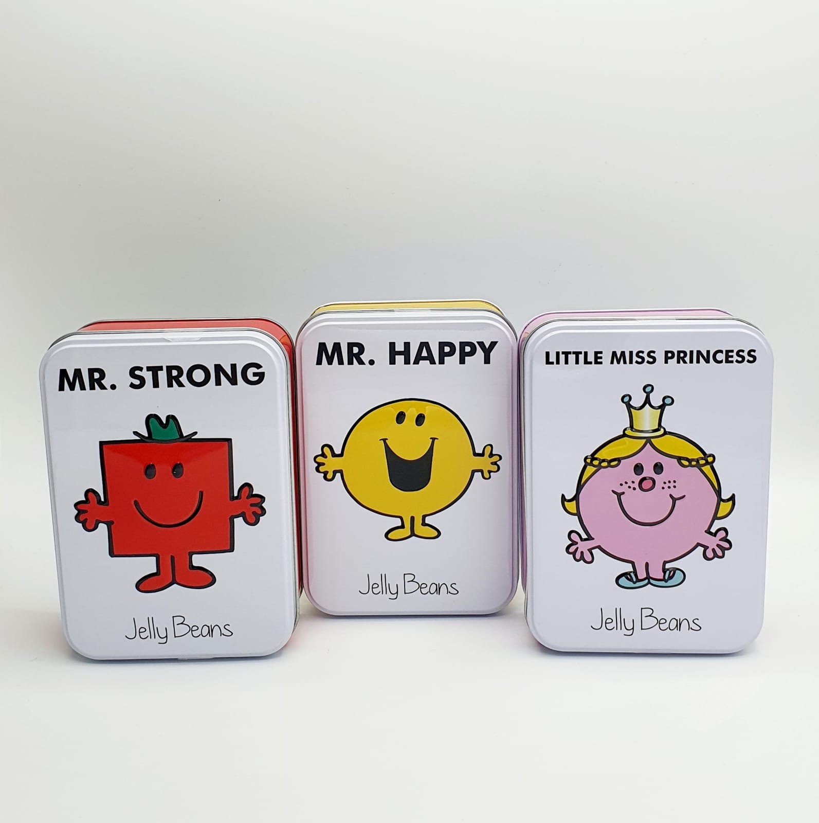 Mr Men Little Miss Jelly Bean Tins Etsy