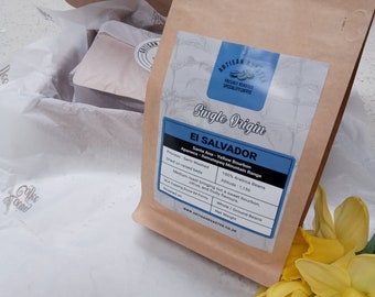 El Salvador Bourbon Coffee - 100% Arabica Single Estate Origin  - Personalise Gift Ideas - With Free Delivery!