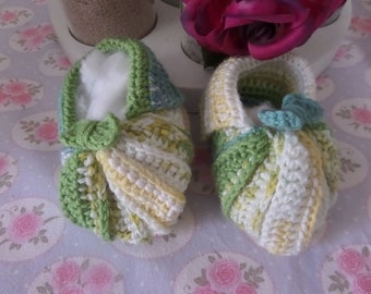 Chaussons Bebe Citrouille Etsy