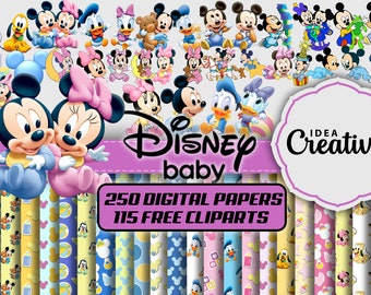 Baby Mickey Png Etsy