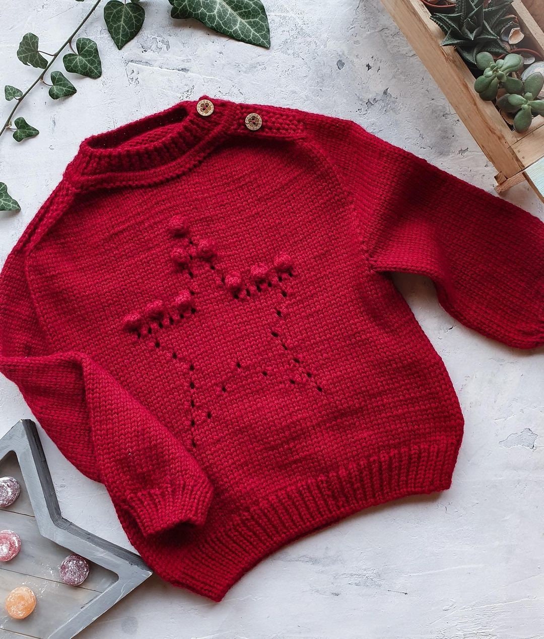 Baby Jumper Knitting Pattern Toddler/Children Sweater PDF Etsy