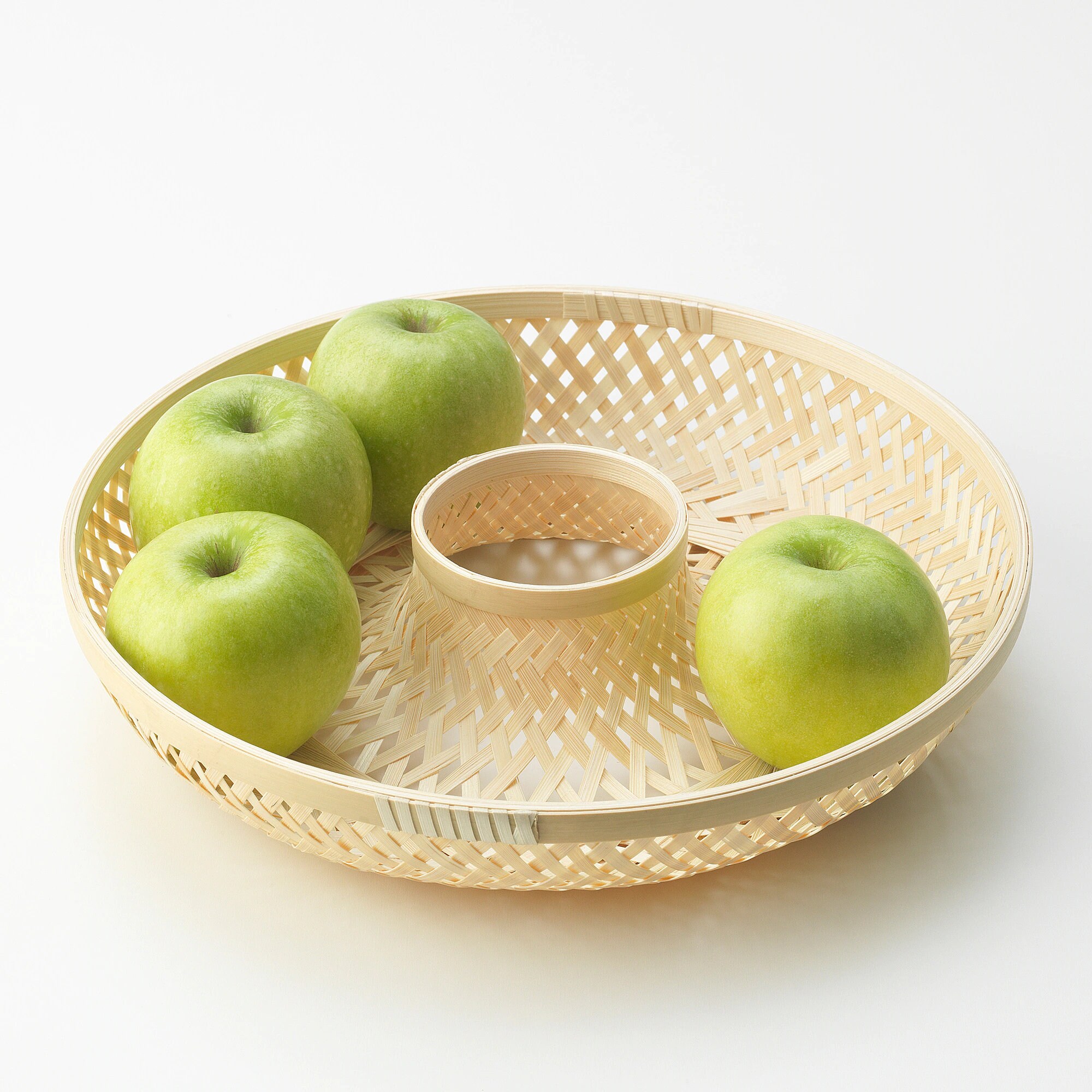 Handmade Bamboo Serving Basket Bamboo 29 Cm Etsy
