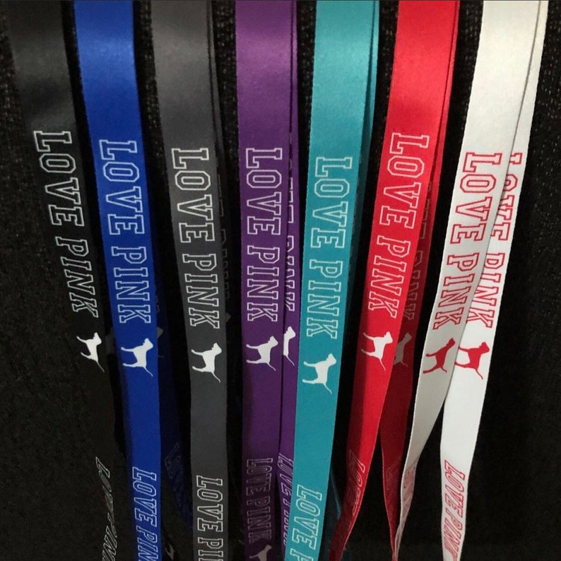Pink lanyards