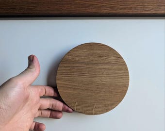 Round Wood Pull - Wood Drawer Pull - Knob Natural Wooden - Cabinet Drawer Wardrobe - Knobs For Cabinet - Drawer Handle Furniture Hardware