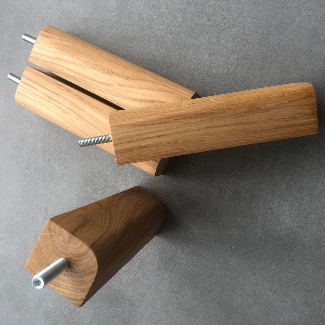 Solid Oak Wood Legs/modern Dresser Feet/ikea Furniture