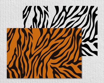 Animal print svg, Tiger print file, Tiger pattern vector, animal texture cut file | EPS, SVG, PNG files | Animal for Cricut, Silhouette