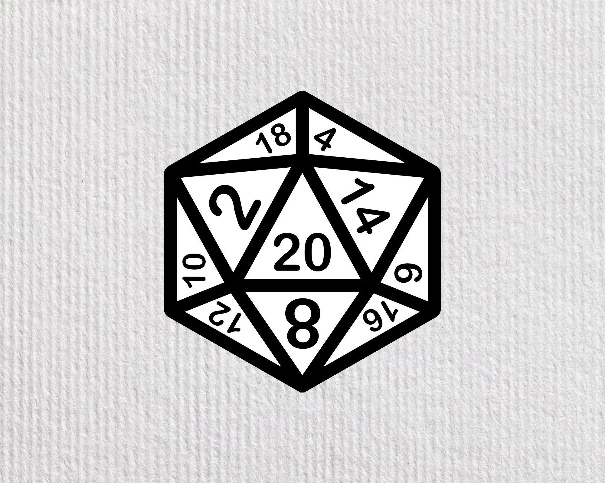 Printable D20 Template Printable Coloring Pages - vrogue.co