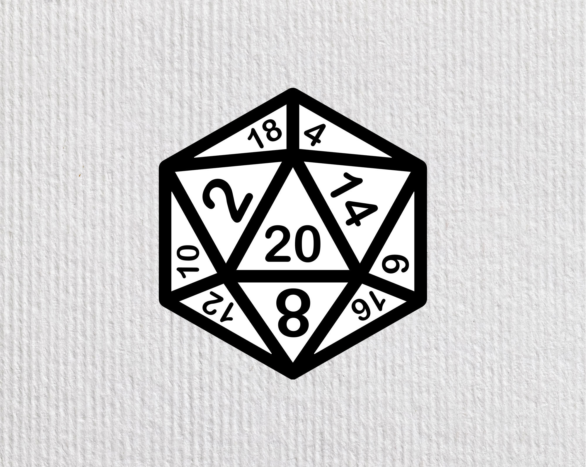 Printable D20 Template Printable Coloring Pages - vrogue.co