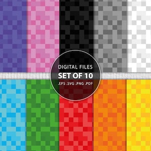 Pixel svg, pixel pattern bundle, pixel digital paper texture papers, mine paper print png, pixel color blocks pattern set, pixel background