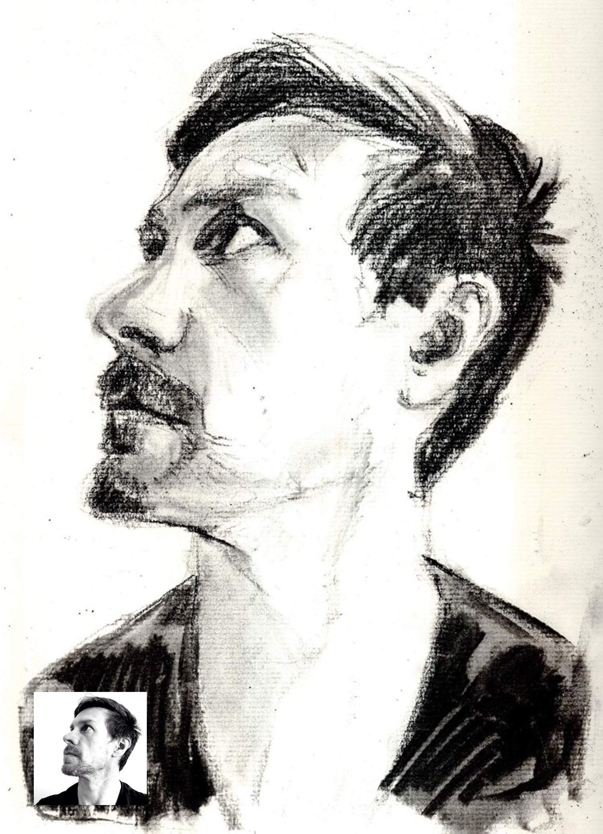 charcoal portraits charcoal portraits