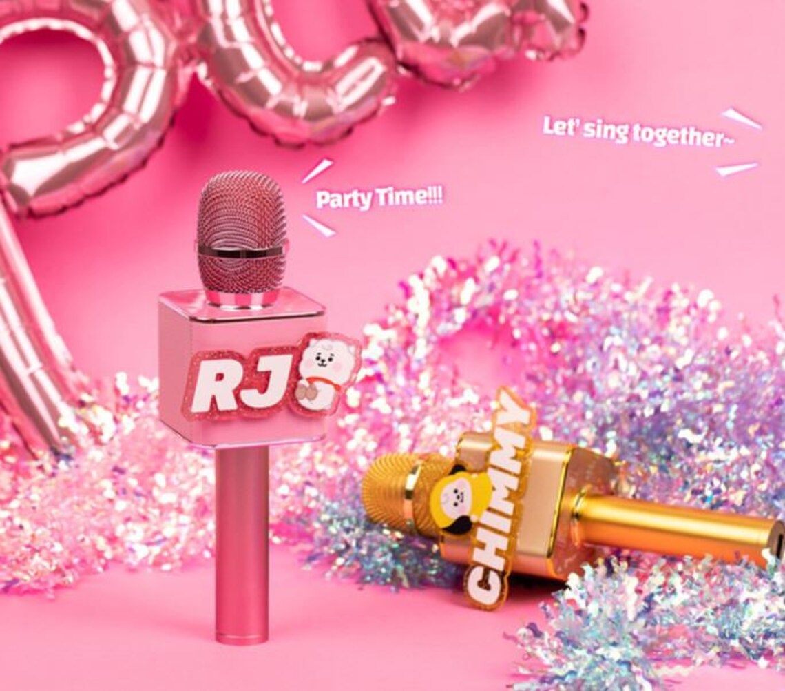 BTS BT21 Official Bluetooth Microphone / Army kpop BTS goods Etsy