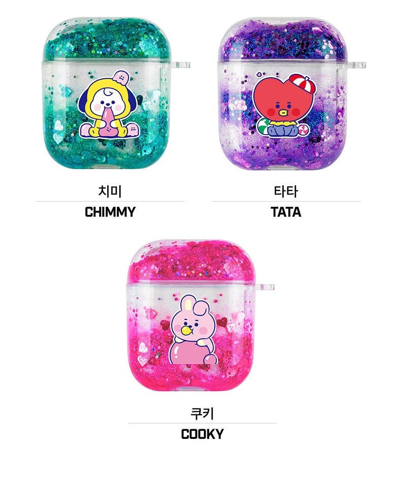 Electronics & Accessories Audio BT21 official Jelly Candy Bling Aqua