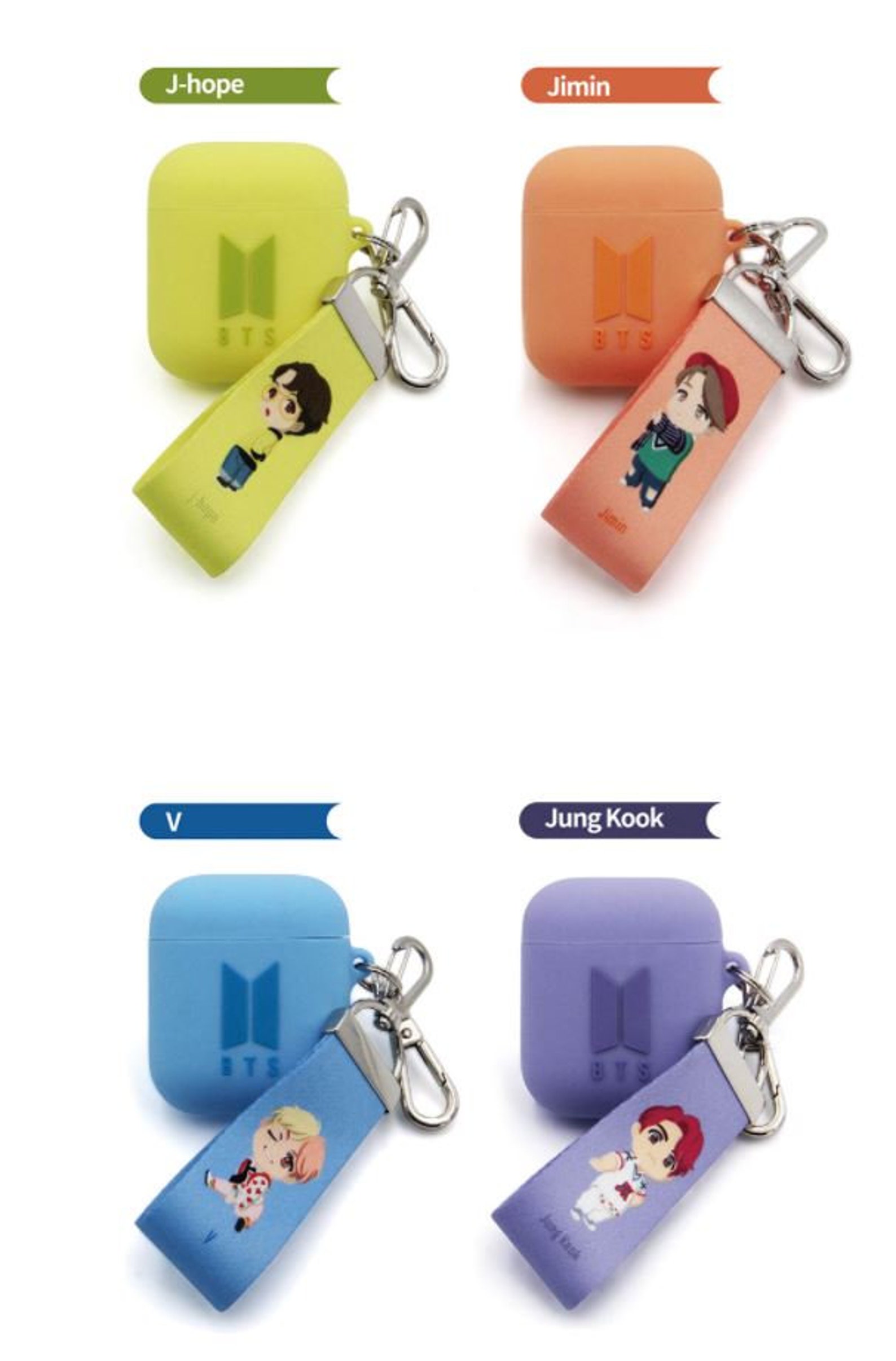 BTS official AirPods AirPods PRO Silicon Case / BTS Etsy