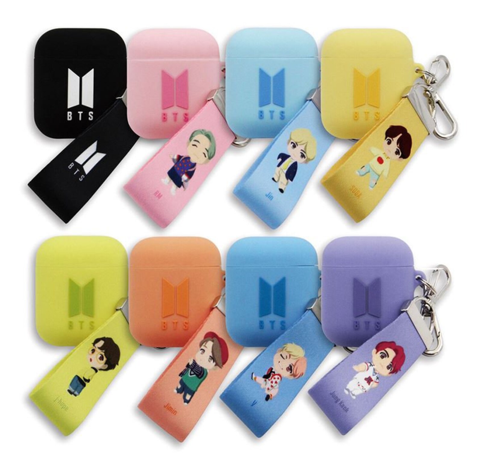 BTS official AirPods AirPods PRO Silicon Case / BTS Etsy