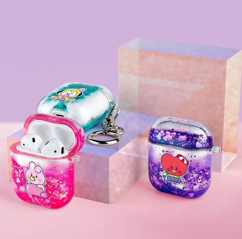 Electronics & Accessories Audio BT21 official Jelly Candy Bling Aqua