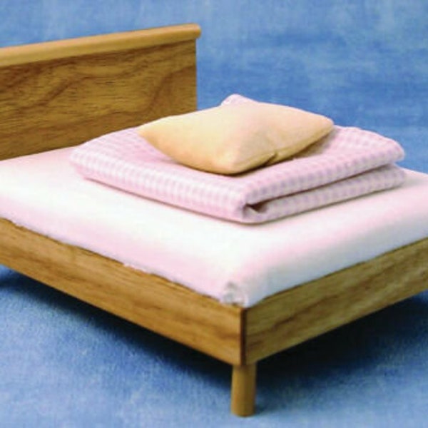 Wooden Doll Bed Etsy