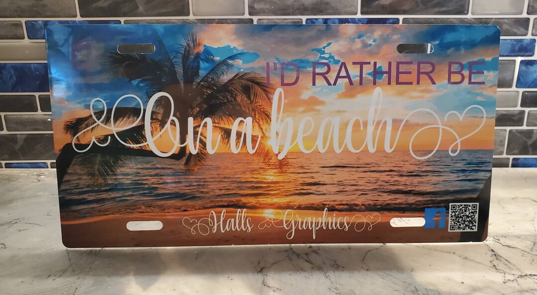 Custom Front License Plate - Etsy