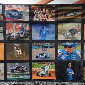 Kyle Larson Blanket