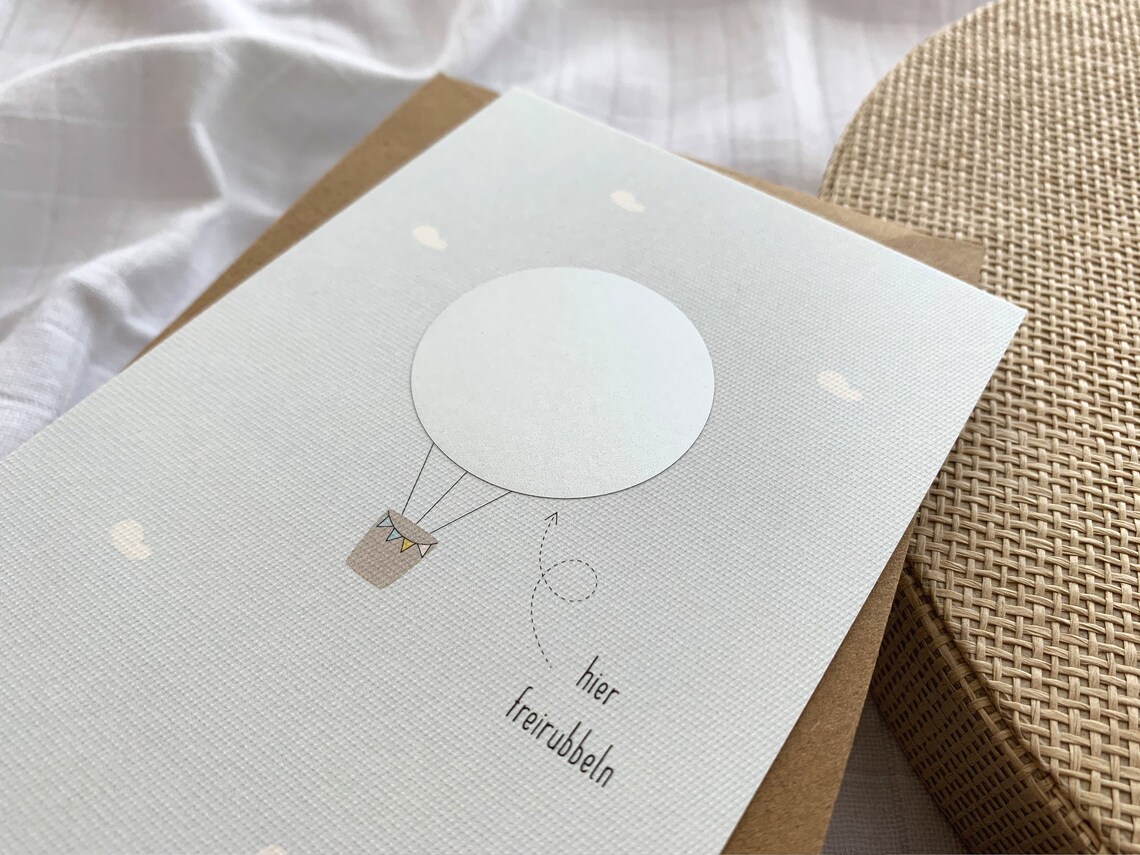 Rubbelkarte Gender Reveal Es wird ein Mädchen Es wird ein Etsy
