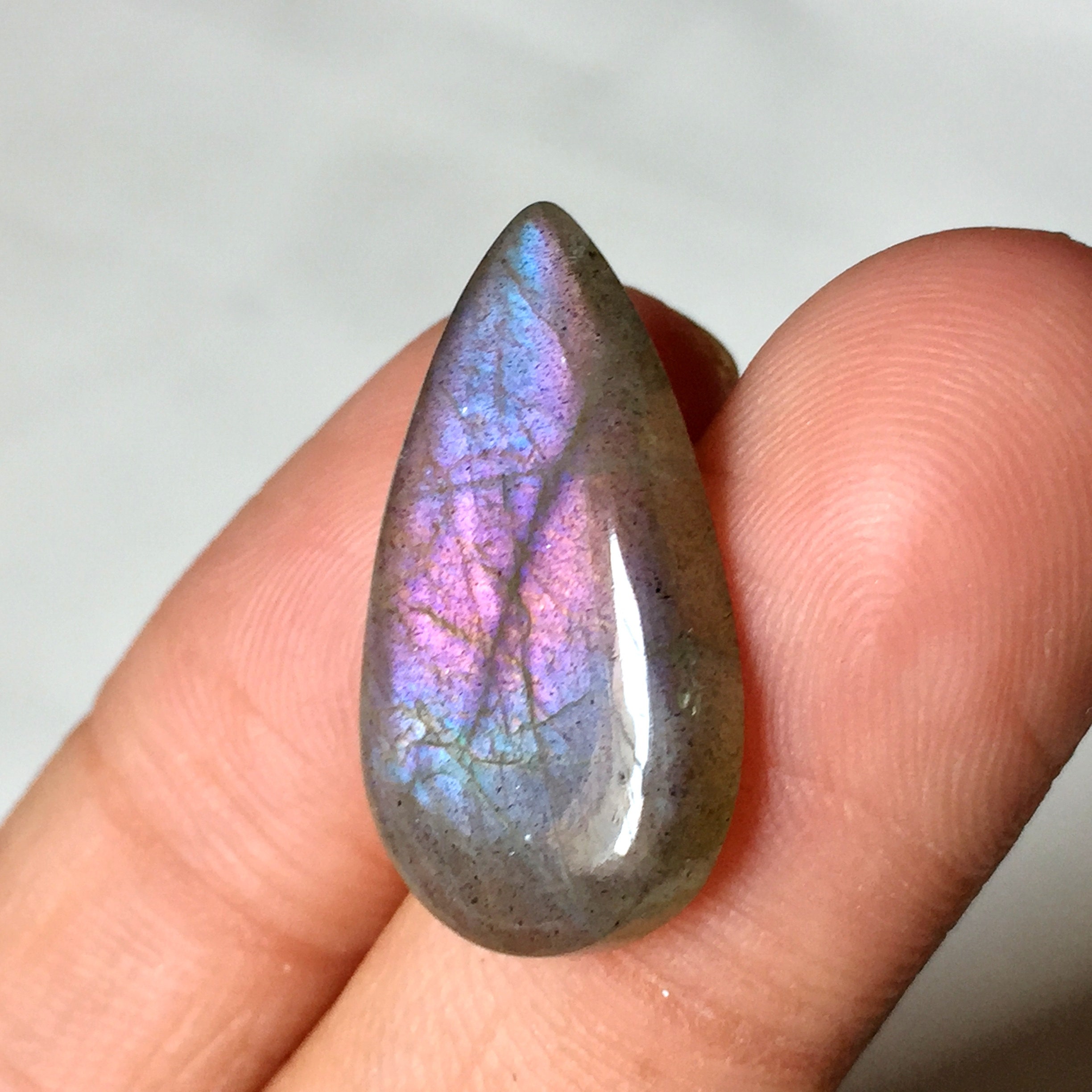 Natural Labradorite Blue Labradorite Cabochon Gemstone Etsy