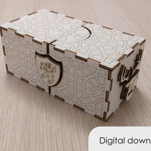 Caja de rompecabezas - Cofre del cazador - Caja dentro de una caja dentro de una caja - Archivos de diseño