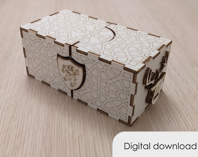 The Kraken Box Escape Room/puzzle Box Game Etsy