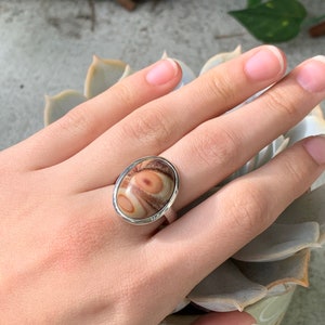Sterling Silver Jasper Ring