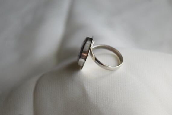 Abalone Shell Ring, Ajustable - image 4