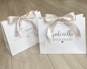 Personalised Gift Bag | Rose Gold |Wedding | Birthday | Bridesmaid | Mother of the Bride | 18th | 21st | 30th | 50th |