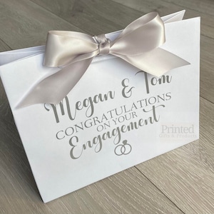 Personalised Gift Bag | Engagement | Gift Box | Engagement Gift