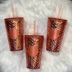 Jeweled Starbucks Holiday Tumblers