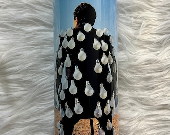 Pink Floyd 20oz Metal Tumbler with Reusable Straw