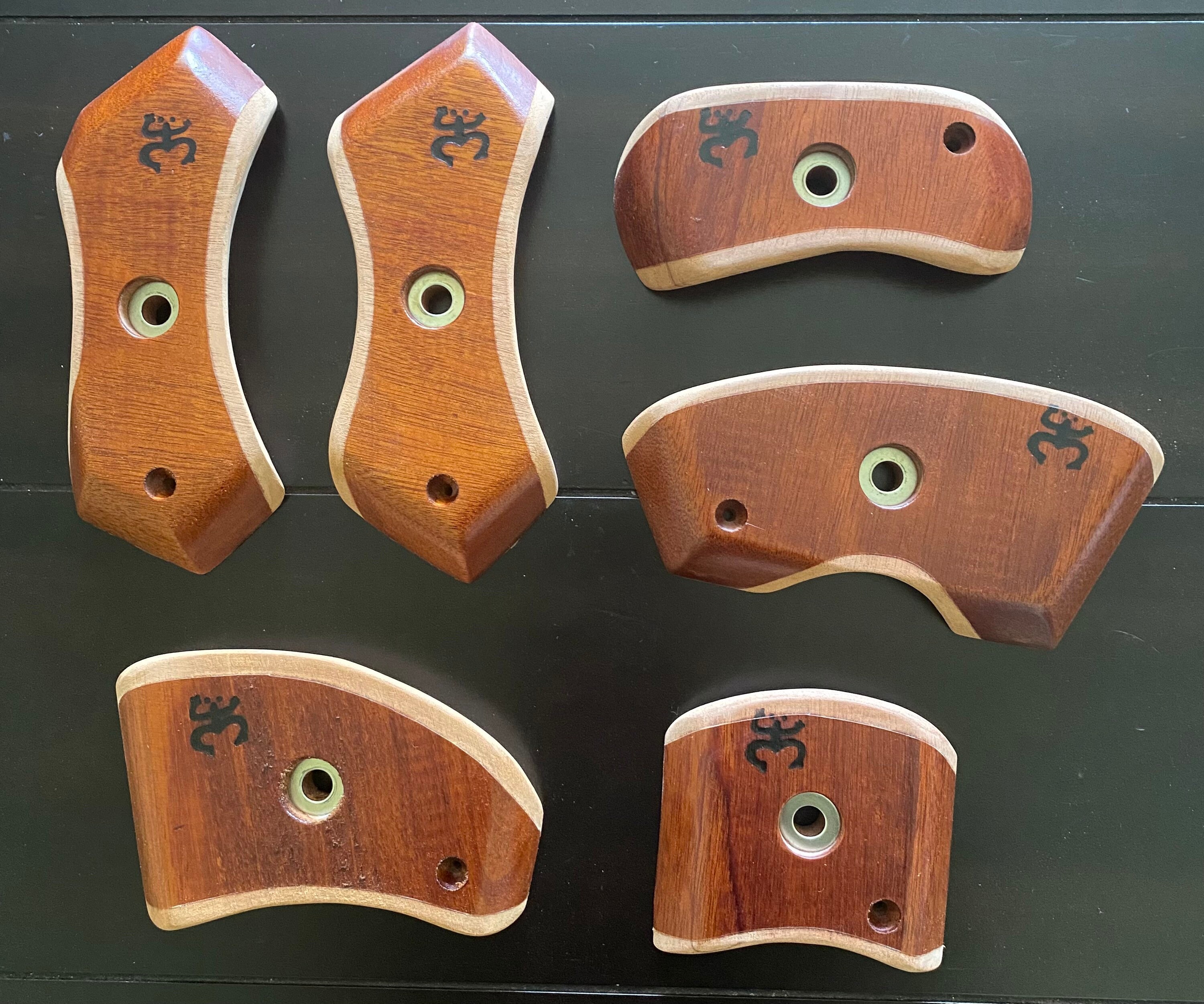 Coqui Wood Climbing Holds Etsy