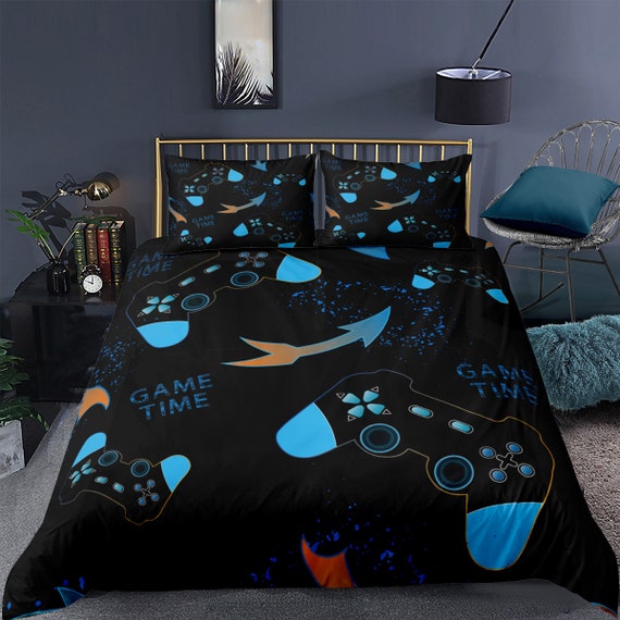 Gaming Bed Set Queen Video Game Gamer 