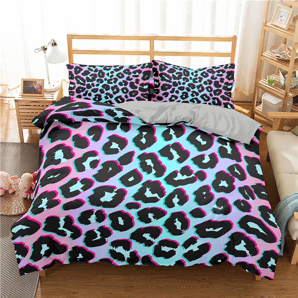 Leopard Bed Sheets - Etsy Leopard Bed Sheets - Etsy