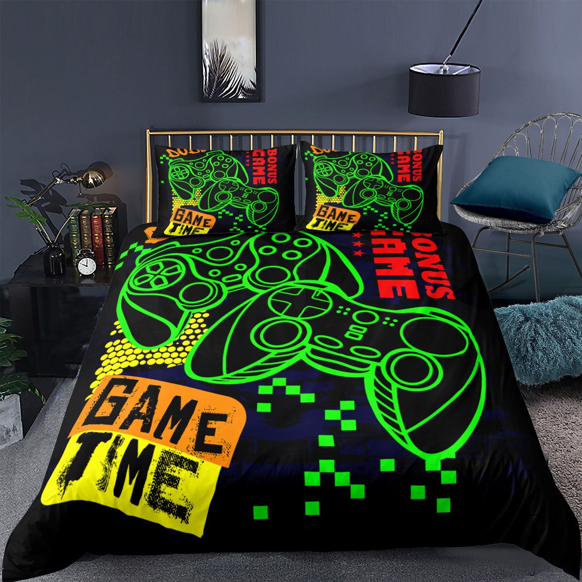 gamer bed covers