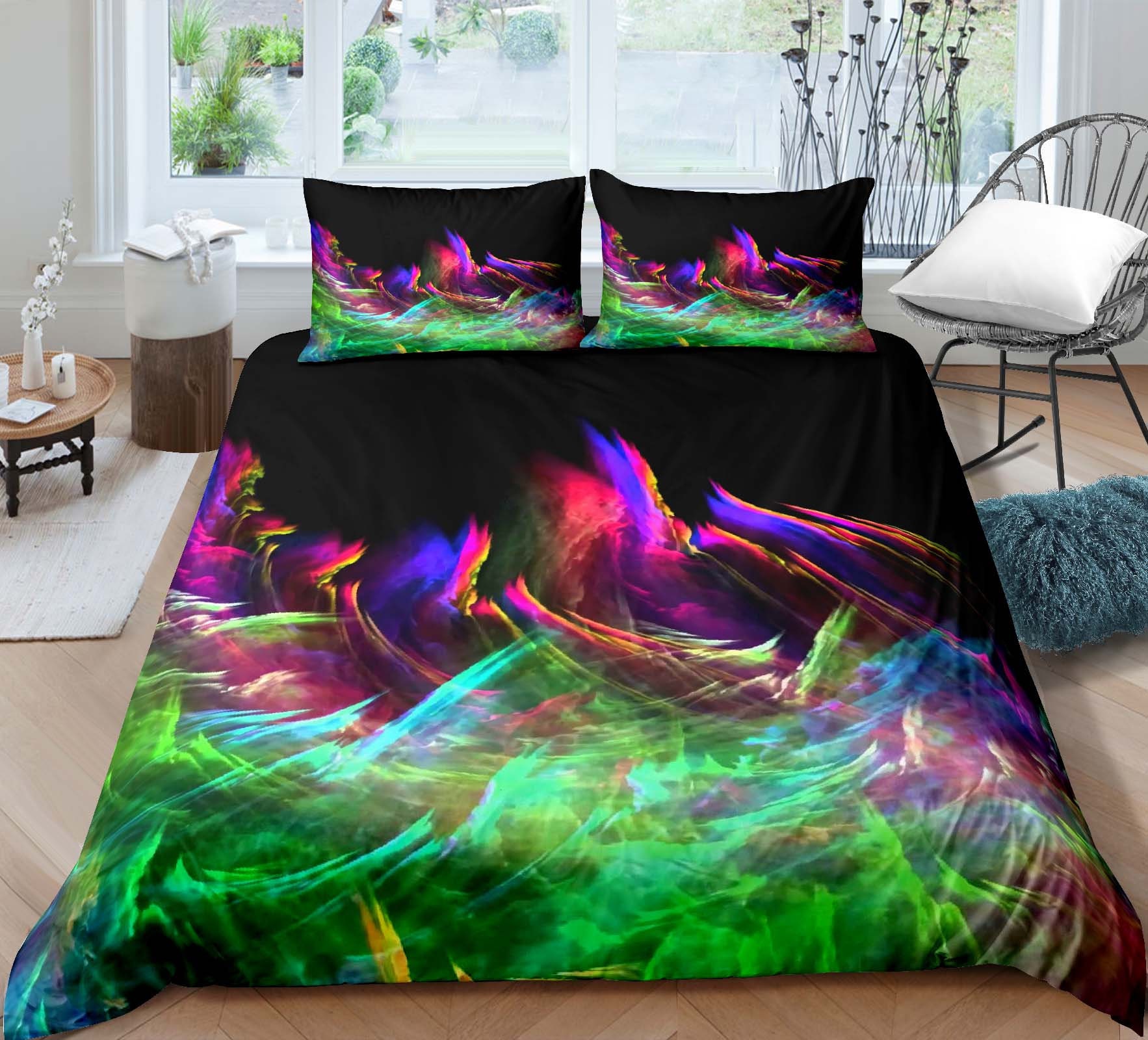 Teenage Duvet Cover Full Size Washed Microfaser 3Stk Etsy.de