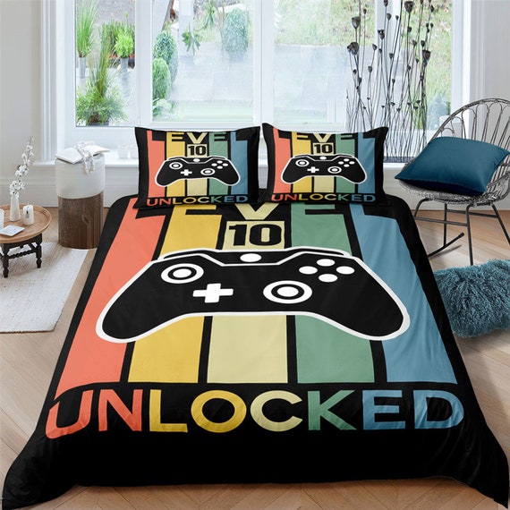Gamer Bedding Sets for Boys Gaming 
