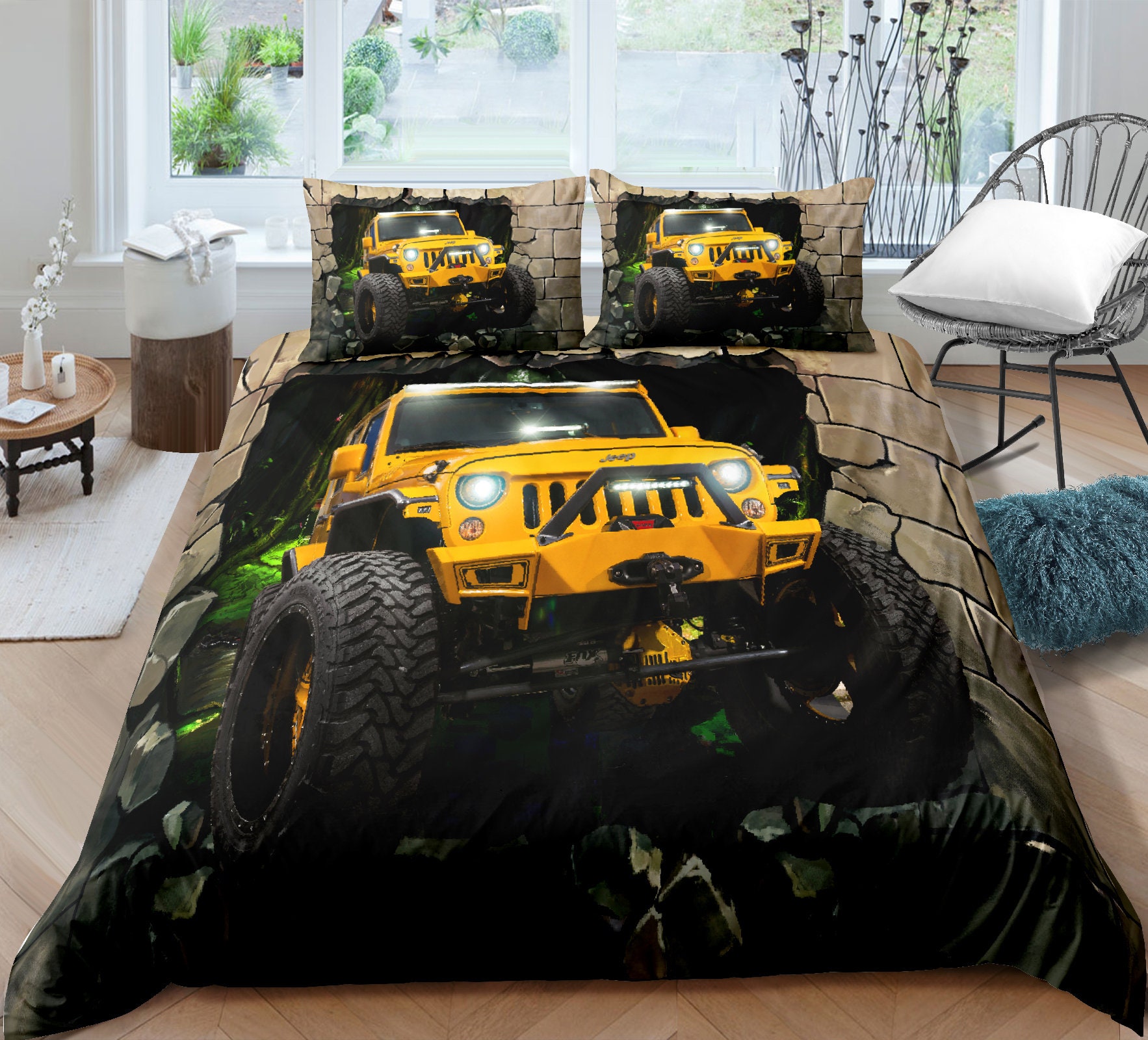 Car Bedding Set Cartoon Cool Off-road Vehicle Kids Duvet Cover - Etsy Car Bedding Set Cartoon Cool Off-road Vehicle Kids Duvet Cover - Etsy
