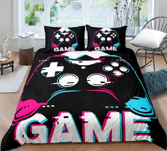 Queen Size Teen Gamer Comforter Cover 