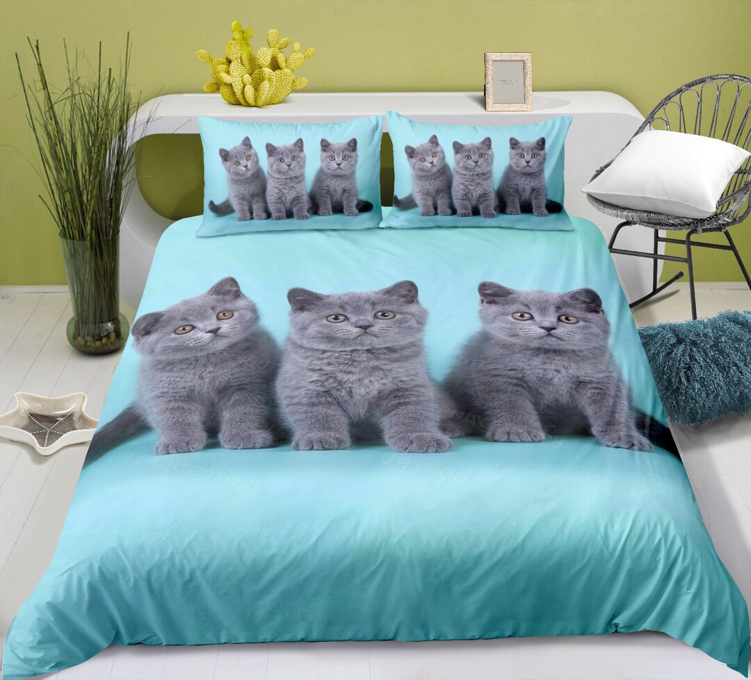 Cat Face Meow Watercolor Fabric Decorative Pillow_b 受賞店