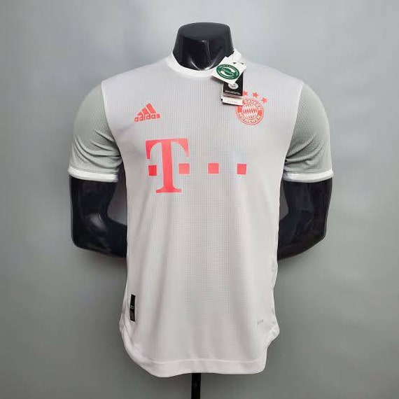Camisa Bayern De Munique 2 Branca 20 21authentic Fc Bayern Etsy