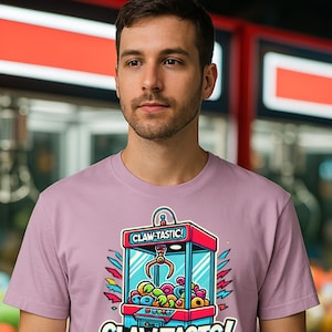 Claw-Tastic. Claw machine graphic tee - arcade lovers