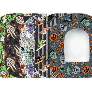 Omnipod Patches by Glucomart, Hypoallergenic & Waterproof, Pair with Glucomart Omnipod Stickers, Spook Squad Omnipod Overpatches, 5-CT