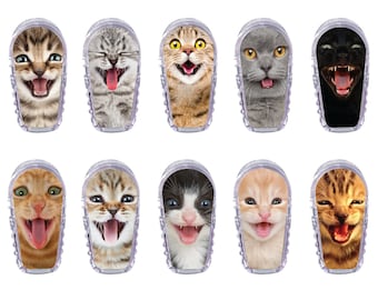 Dexcom G6 Transmitter Stickers 10 Pack Smiling Cat Dexcom Transmitter Sticker Diabetes Stickers Premium Vinyl