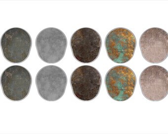 Dexcom G7 Transmitter Stickers, Grunge CGM Stickers, Pair with Glucomart Dexcom G7 Patches, 10 Count Dexcom G7 Stickers