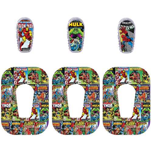 G6 Transmitter Stickers Boys Comic 10 Pack Hero Etsy